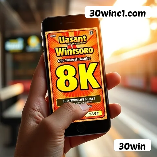 Aplicativo móvel 30win para iOS e Android